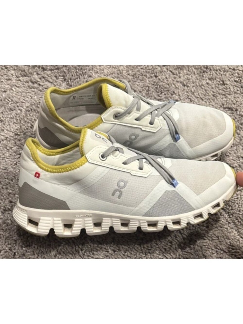 Nice! Women's On Cloud X 3 AD, Ice/Ultramarine, Size 9.5
